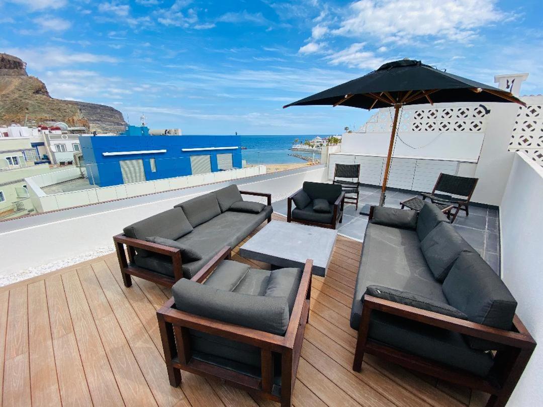 Appartamento The Penthouse Puerto De Mogan Esterno foto