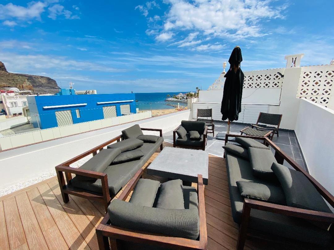Appartamento The Penthouse Puerto De Mogan Esterno foto